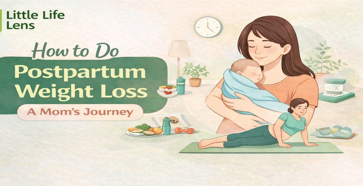 How to do postnatal weight loss - a guide for new moms to lose post pregnancy belly